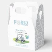 FOREL Mini Golf Thema Verjaardag Favoriet Box Bedankdoosjes (Geopend)