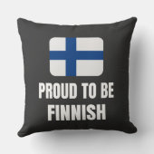 Forel om Fins te worden Kussen (Achterkant)