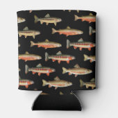 Forel op zwart blikjeskoeler (Achterkant)