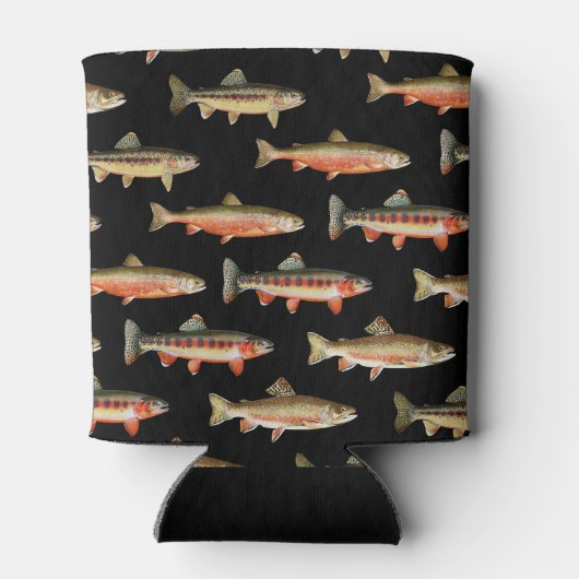 Forel op zwart blikjeskoeler (Achterkant)