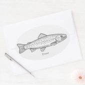 forel ovale sticker (Envelop)