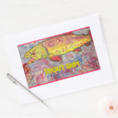 forel rechthoekige sticker (Envelop)