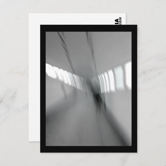 forel : rode lijn/blauwlijnbaan briefkaart (Voorkant / Achterkant)