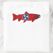 Forel Tennessee Forel Ovale Sticker (Tas)