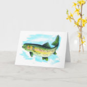 Forel Vaderdag Kaart (grote druk) (Gele Bloem)