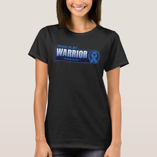 Forel van mijn Myositis Warrior Matching Support T-shirt (Voorkant)