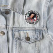 Forel van onze Afstuderen 20XX | Foto Afstuderen Ronde Button 5,7 Cm (In situ)