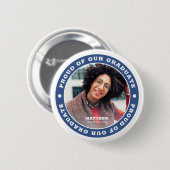 Forel van onze Afstuderen 20XX | Foto Afstuderen Ronde Button 5,7 Cm (Voorkant /achterkant)