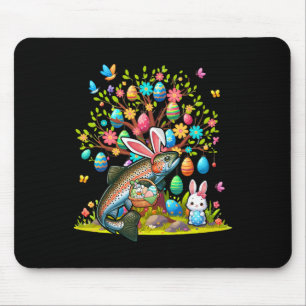 Forel Vis Bunny Paaseieren Schattigee Boomkostuum Muismat