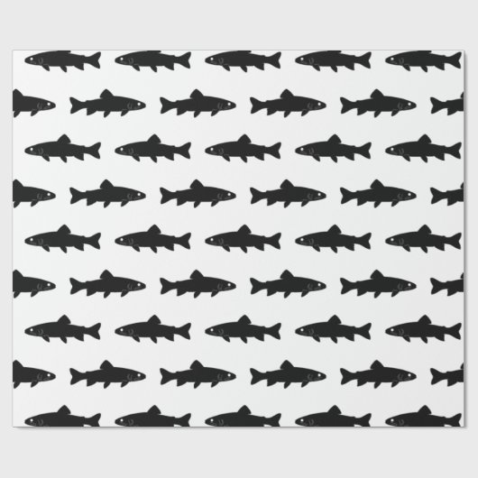Forel vis - Gift Wrapping Paper Cadeaupapier (Vlak)