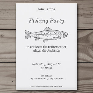 Forel - Visfeest Uitnodiging