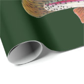 Forel Vissen - Brook, bruin, regenboog Cadeaupapier (Rol Hoek)