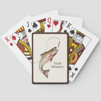 Forel Vissen Poker Pokerkaarten