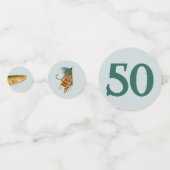 Forel Vissen Visser Verjaardag Confetti (Voorkanten)