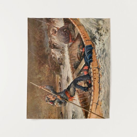 “Forel vissen” Westerse kunst van Frank Feller Wandkleed (Voorkant)