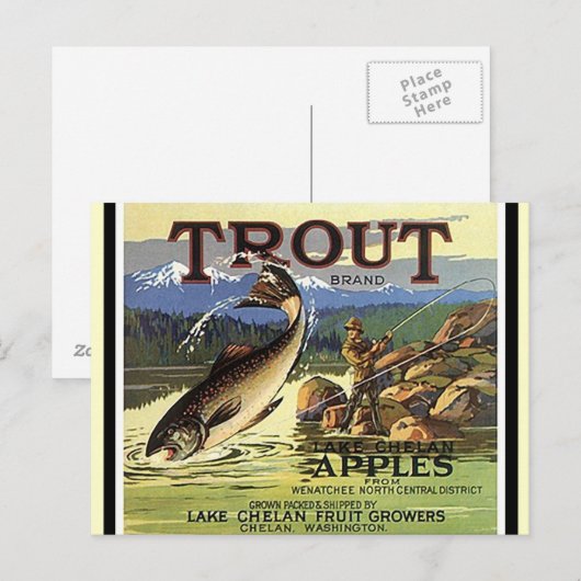  forel Vissers Vissers Briefkaarten (Voorkant / Achterkant)