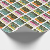 Forel Vist Brook Rainbow Brown Chard Cadeaupapier (Hoek)