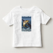Forel Vist doorsnede 2 Kinder Shirts (Voorkant)