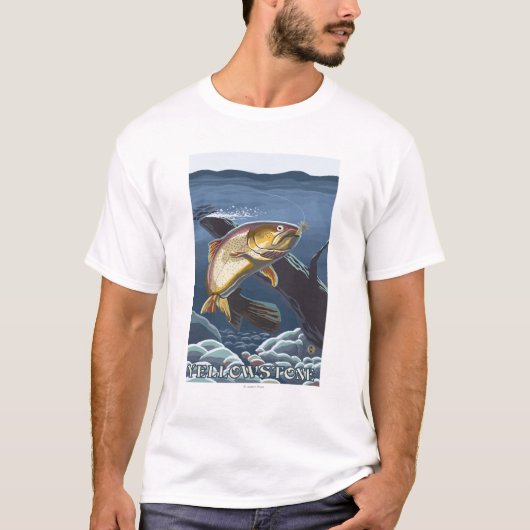 Forel Vist doorsnede 2 T-shirt (Voorkant)