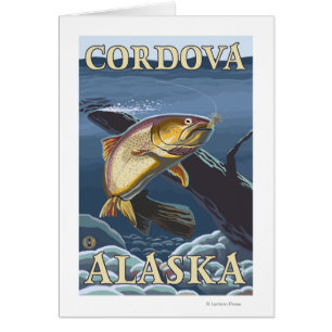 Forel Vist dwarsdoorsnede - Cordova, Alaska