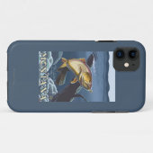 Forel Vist dwarsdoorsnede — Montana Case-Mate iPhone Case (Achterkant (horizontaal))