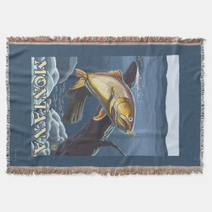 Forel Vist dwarsdoorsnede — Montana Deken