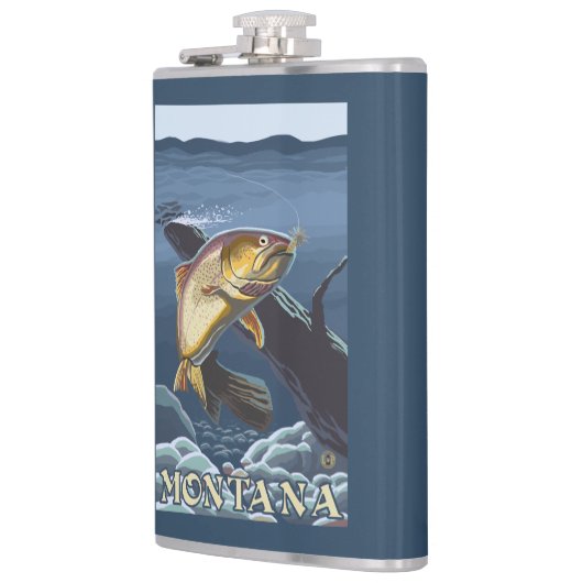 Forel Vist dwarsdoorsnede — Montana Heupfles (Links)