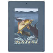 Forel Vist dwarsdoorsnede — Montana Klembord (Achterkant)