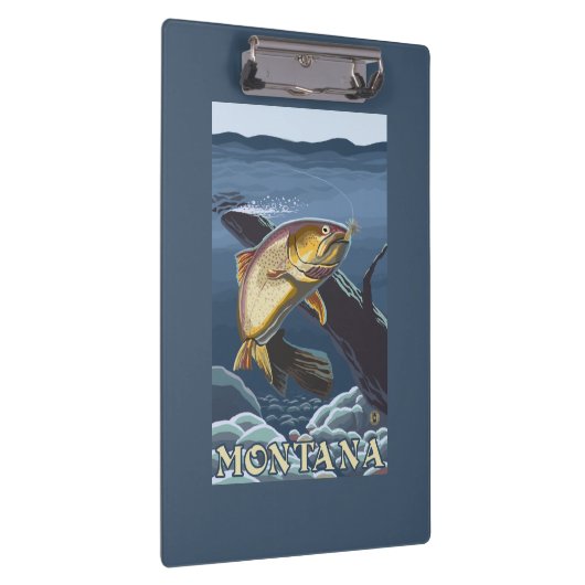 Forel Vist dwarsdoorsnede — Montana Klembord (Rechts)