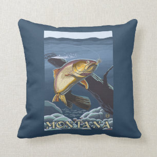 Forel Vist dwarsdoorsnede — Montana Kussen