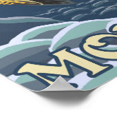 Forel Vist dwarsdoorsnede — Montana Poster (Hoek)