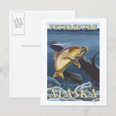forel Vist dwarsdoorsnede - Petersburg, Briefkaart (Voorkant / Achterkant)