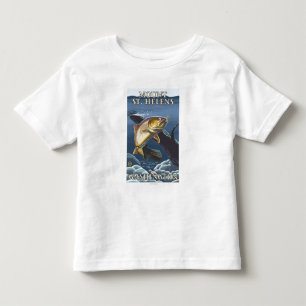 forel Vist dwarsdoorsnede - St. Helens, WA Kinder Shirts