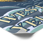 forel Vist dwarsdoorsnede - West-geelsteen, Poster (Hoek)