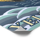 Forel Vist kruispunt 5 Poster (Hoek)