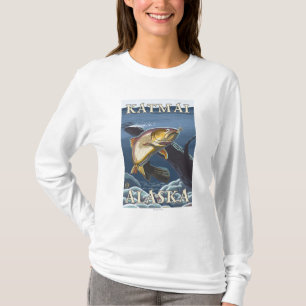 Forel Vist kruissectie - Katmai, Alaska T-shirt