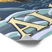 Forel Vist kruissectie - Sitka, Alaska Poster (Hoek)
