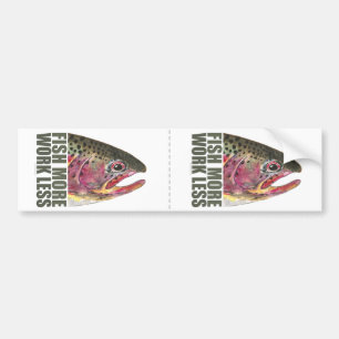 forel Vist meer Bumpersticker