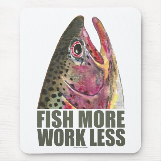 forel Vist meer Muismat (Voorkant)