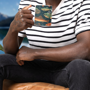 Forel Vist Monogram Koffiemok