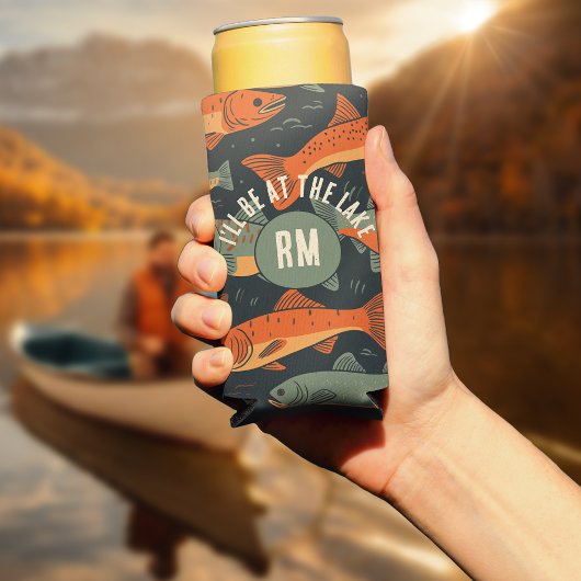 Forel Vist Monogram Seltzer Blikjeskoeler