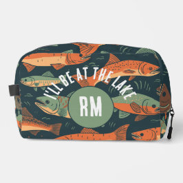 Forel Vist Monogram Toilettasje