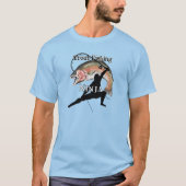 forel Vist ninja licht Vist T-shirt (Voorkant)