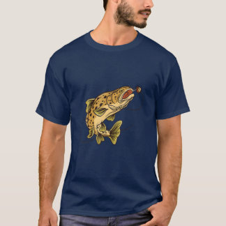 forel Vist zoetwatervis T-shirt