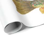 Forel vliegen - Brook, bruin, regenboog Cadeaupapier (Rol Hoek)