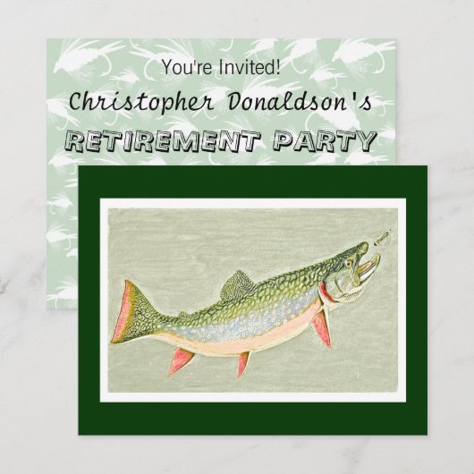 forel vliegende kunst kaart (Voorkant / Achterkant)