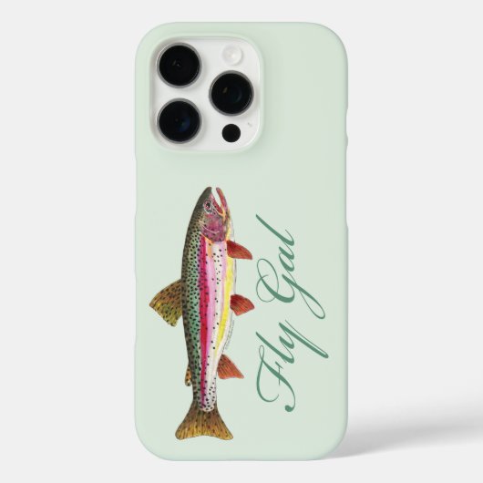 Forel Vliegvisserij Case-Mate iPhone Case (Achterkant)