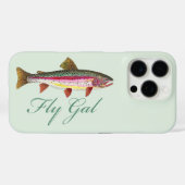 Forel Vliegvisserij Case-Mate iPhone Case (Achterkant (horizontaal))