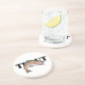 forel zandsteen onderzetter (Zijkant)