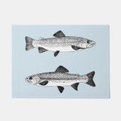  forel - zoetwater Gevist Deurmat (Voorkant)